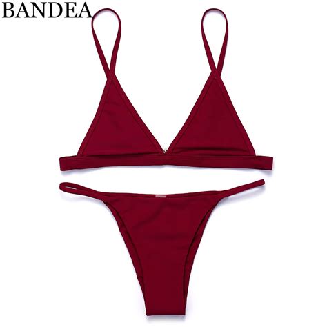 Bandea Bikini Sexy Bikini Set Women Swimwear Female Swimsuit Red 79104 Hot Sex Picture