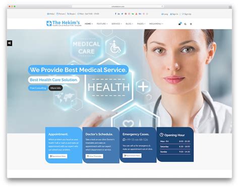 24 Doctor Website Templates For Medical Practitioners 2020 Avasta