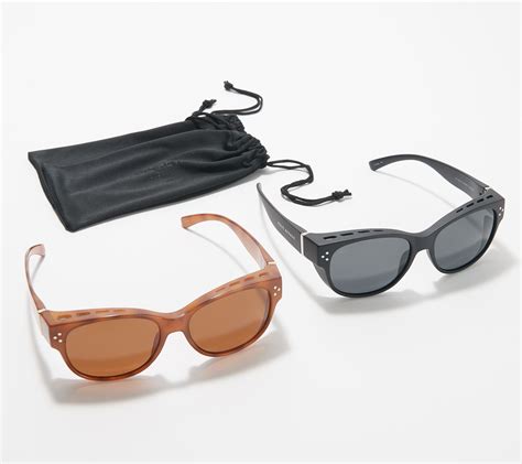 Prive Revaux The Prep Set Of 2 Fitover Polarized Sunglasses