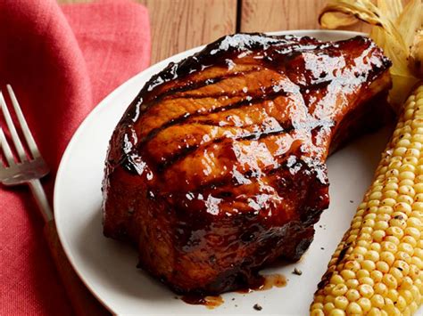 Let rest for 5 minutes before serving. Glazed Double-Cut Pork Chops Recipe | Food Network Kitchen ...