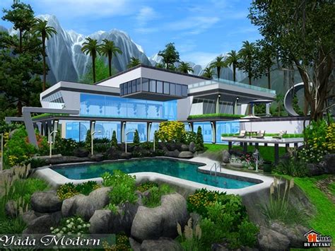 New Modern House For Your Simmies Found In Tsr Category Sims 3
