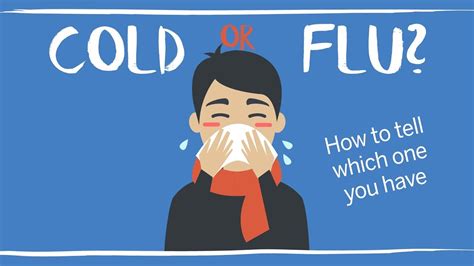 Cold Vs Flu Symptoms How To Tell If Its Influenza Youtube