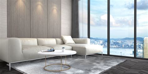 Simple and bright interior decorating ideas are associated with good emotional connections, energy it is believed, that simple and light interior decorating helps feng shui a home for wealth and attract. 3D model Modern simple grey clean living room apartment