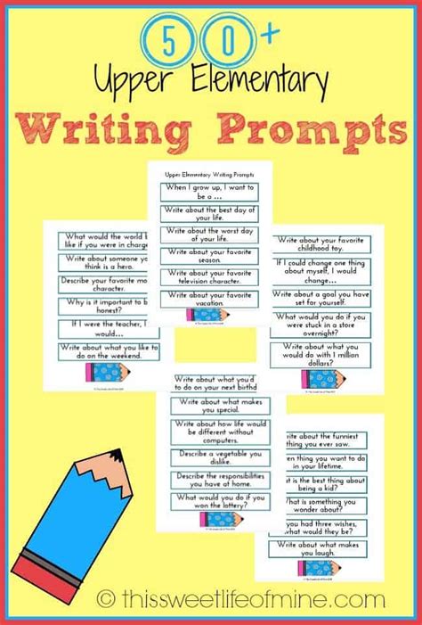 Block style and administrative management style (ams). Upper Elementary Writing Prompts - Homeschool Giveaways