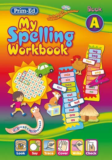 My Spelling Workbook Book A English Year 1 Primary 2