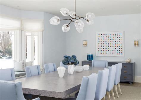 Light Blue Dining Room Dining Room Blue Bridgehampton