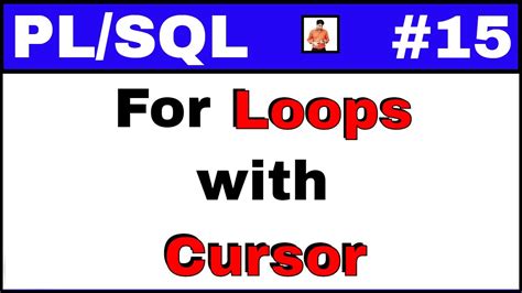 Pl Sql Tutorial For Loop With Cursor In Plsql Youtube