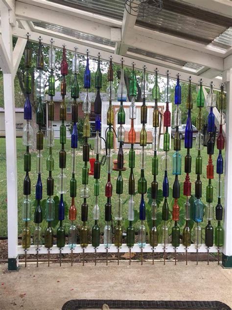 Best 12 This Lovely Bottle Wall Was Made By Annette Chandler Garner I
