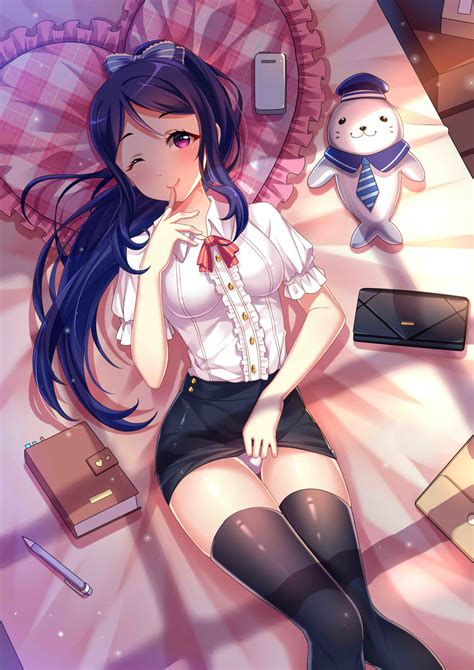 Matsuura Kanan Love Live And 1 More Drawn By Sannio Danbooru