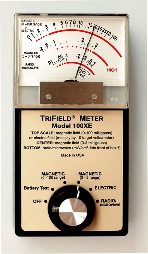 From Makers Of Original Trifield Meter 100xe New Trifield Emf Meter