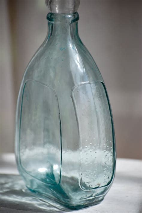 Vintage Light Blue Glass Vase Vintage Light Blue By Heidiewithane