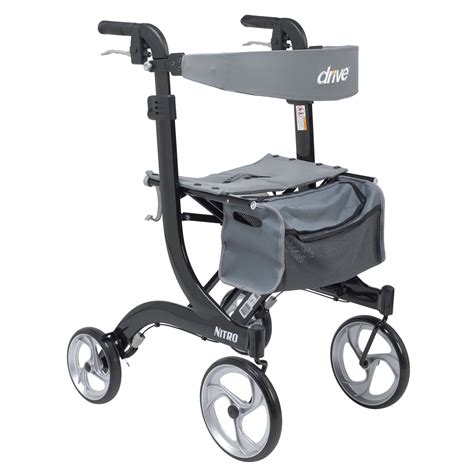 Nitro Euro Style Tall Walker Rollator 10 Casters Csa Medical Supply