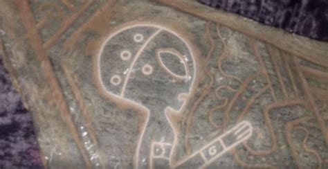 mysterious artifacts with engravings of aliens and spaceships unearthed in mexican cave