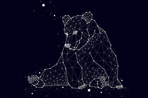 Bear Constellation Animal Illustrations ~ Creative Market
