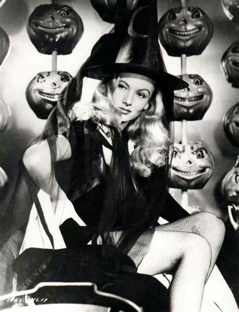 Veronica Lake I Married A Witch Halloween Pinup Retro Halloween