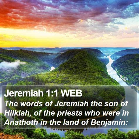 Jeremiah 11 Web The Words Of Jeremiah The Son Of Hilkiah Of The
