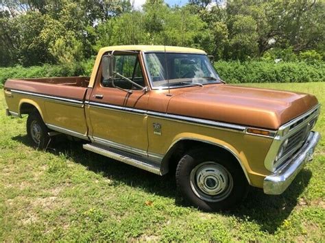 1973 Ford F 350 Super Camper Special Ranger Xlt 460 Factory Working Ac