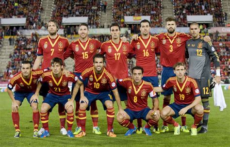 Web oficial de la selección española de fútbol. 11 ideal de la selección española para el mundial 2014 ...