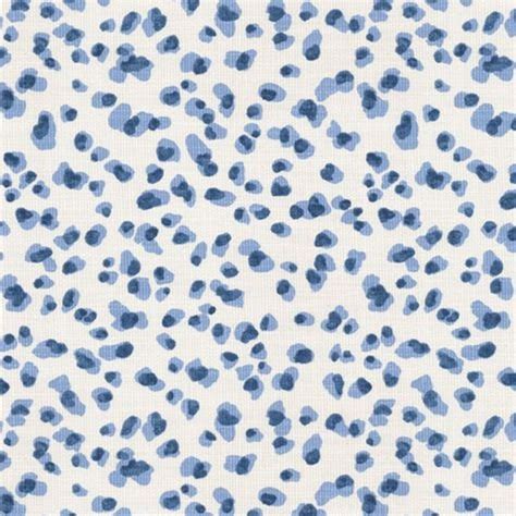 Blue Leopard Ronnie Gold Upholstery Fabric By The Yard Etsy Animal