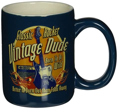 Laid Back Cf1323 Vintage Dude Classic Rocker Coffee Mug 14 Ounce Mugs Coffee Mugs Mugs For Sale