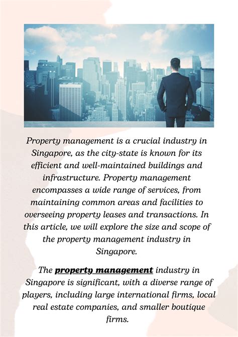 Ppt How Big Is Property Management In Singapore Powerpoint