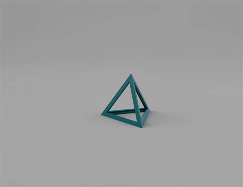 Painters Triangle Pyramid Tetraeder By Marcus Download Free Stl