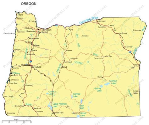 Oregon Map