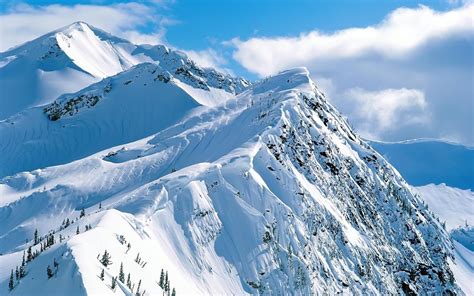 Windows 10 Snowy Mountain Wallpaper Wallpapersafari