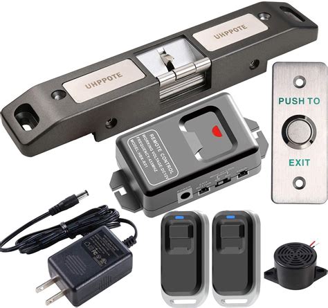 Uhppote Access Control Kit With Electric Strike Lock Remote Control For