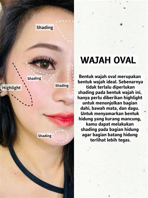 Cara Make Up Wajah Lonjong Saubhaya Makeup