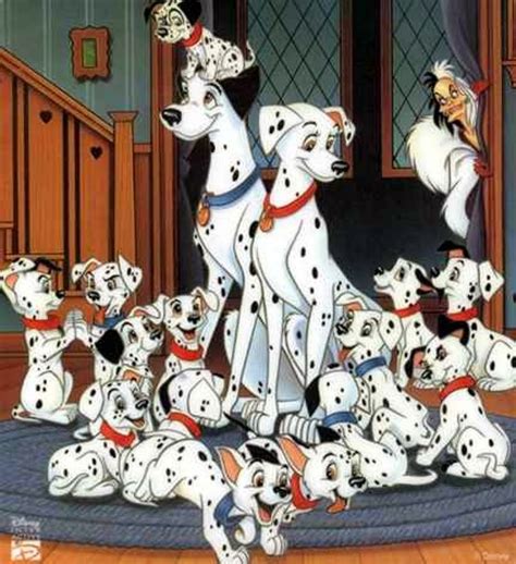 101 Dalmatians Disney Art