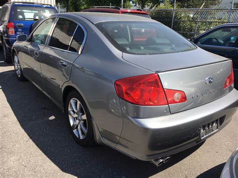 2006 Infiniti G35 4 Door Sedan Grey Vin Jnkcv51e46m510552