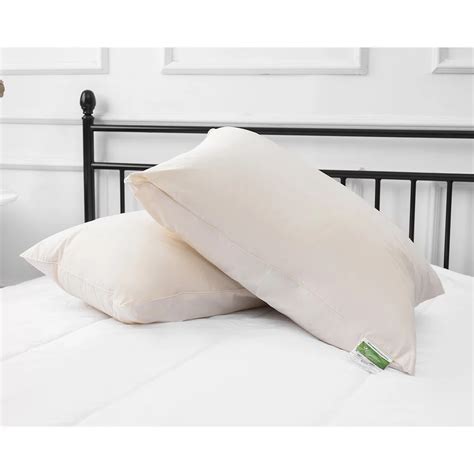 Millano Collection 100 Cotton Certified Organic Pillow Set Of 2