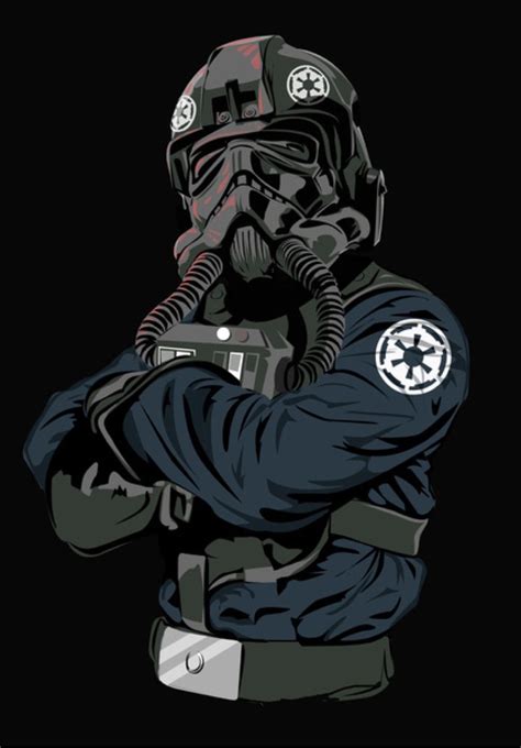 Star Wars Imperial Navy Tie Fighter Pilot By Kevin Keeton Star