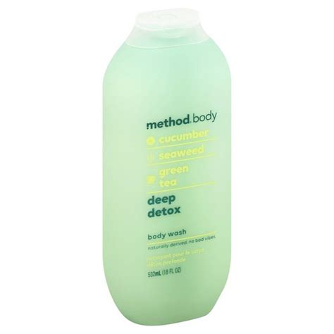Method Body Wash Deep Detox 18 Oz Instacart