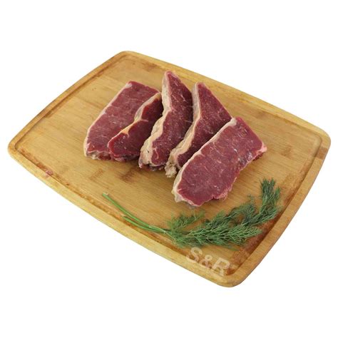 New Zealand Beef Striploin Steak Approx 12kg