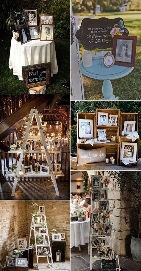We have provided you latest gift. honoring shed loved ones at a marriage | Memory table ...