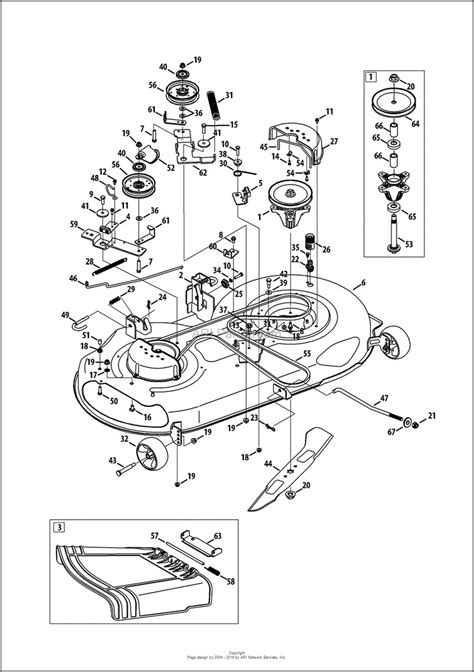 Craftsman Lt2000 Mower Deck Parts Diagram Home And Garden Designs