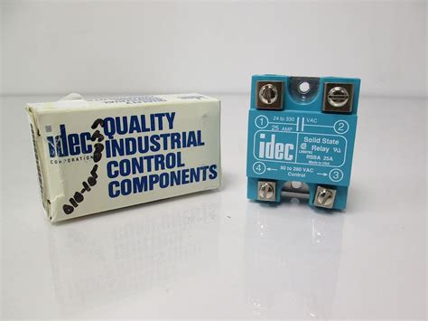 Idec Rssa 25a Solid State Relay 120240vac Control 24