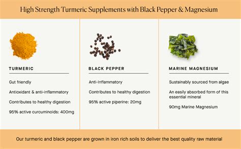 The Naked Pharmacy Natruflex Turmeric Supplements With Black Pepper