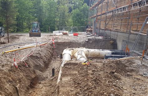 Construction Progressing At Combined Geothermal Heat And Power Plant In