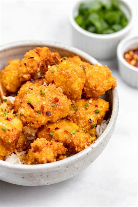 Crispy Baked Orange Cauliflower Eat With Clarity