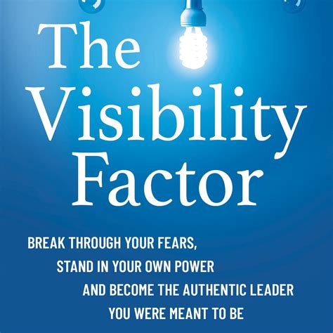The Visibility Factor Susan M Barber Coaching And Consulting Llc