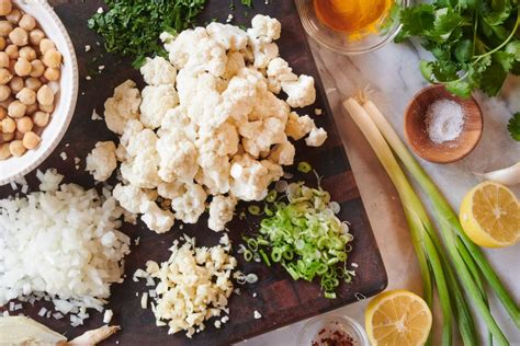 Cauliflower Chickpea Stew With Turmeric And Coconut Farmhouse Delivery