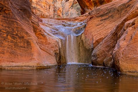 Red Cliffs National Conservation Area Waterfalls Mishmoments