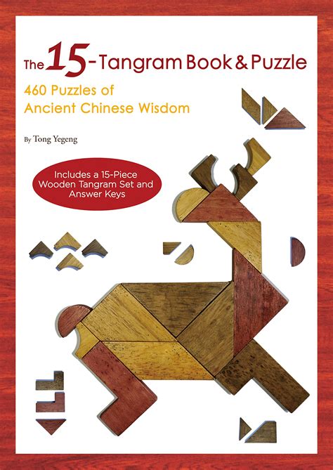 Buy The 15 Tangram Book And Puzzle 460 Puzzles Of Ancient Chinese Wisdom