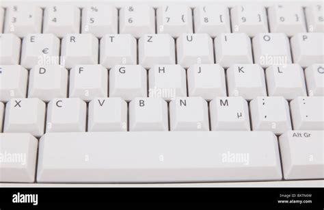 Closeup View Of A Standard Computer Keyboard Stock Photo Alamy