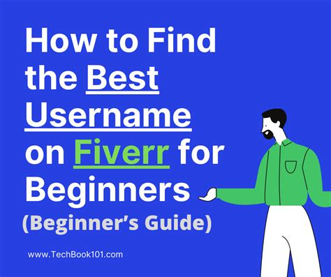 How To Find The Best Username On Fiverr For Beginners Techbook101