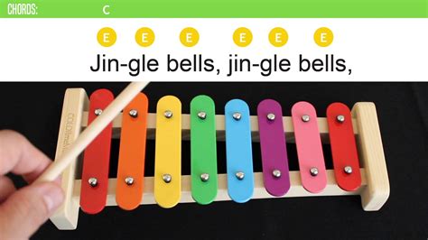 Jingle Bells Piano Notes And Xylophone For Kids Ep 10 Youtube