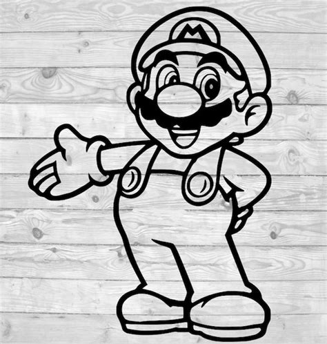 Super Mario Svg Part 1 031 Cricut Instant Download Svg Silhouette Cut